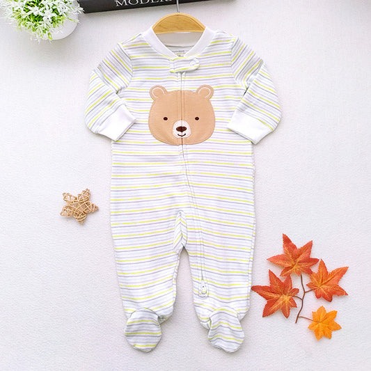 (Buy 1 get 1 at 50% off) Striped Bear Bodysuit Clothes For 22" - 24" Reborn Baby Dolls