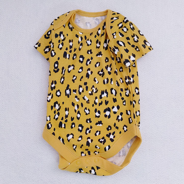 (Buy 1 get 1 at 50% off) Reborn Baby Bodysuit Clothes for 17"- 22" Reborn Doll Leopard Print Clothing Sets
