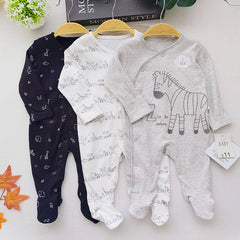 (Buy 1 get 1 at 50% off) 3Pcs Zebra Sleep & Play Clothes For 17" - 24" Reborn Baby Dolls
