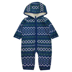 (Buy 1 get 1 at 50% off) Navy Blue Long Sleeved Crawl Suit Clothes For 20"-24" Reborn Baby Dolls