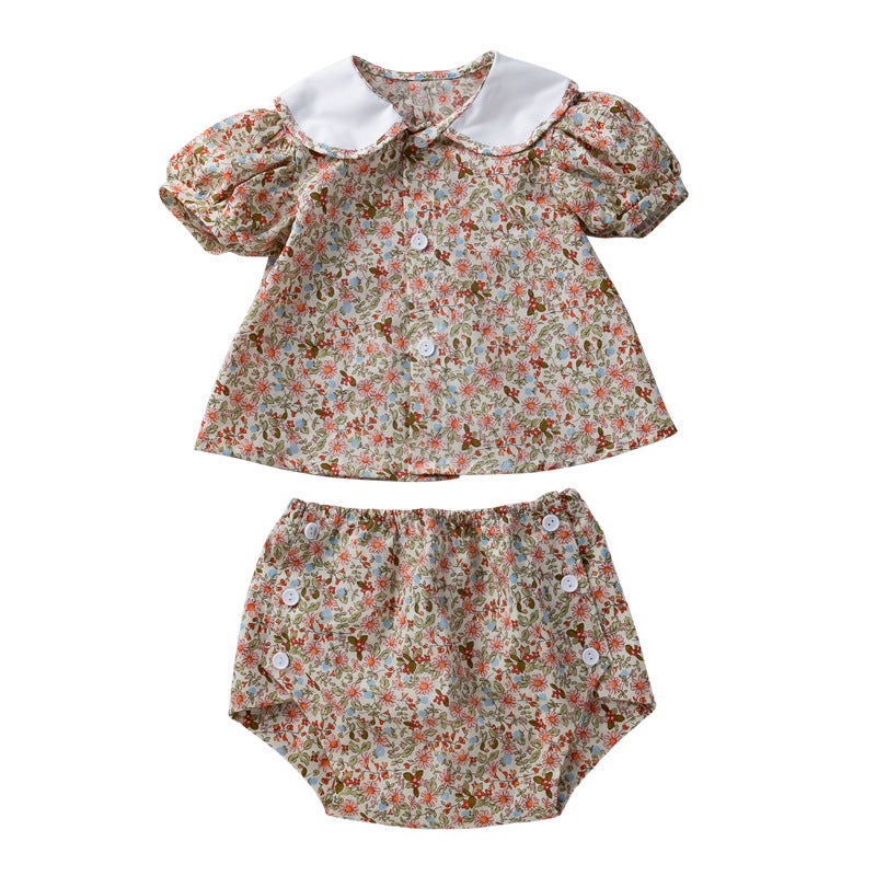 (Buy 1 get 1 at 50% off) Princess-style Floral Suit for 24" Reborn Baby Dolls