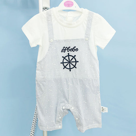 (Buy 1 get 1 at 50% off) Rudder Romper Clothes For 24" Reborn Baby Dolls