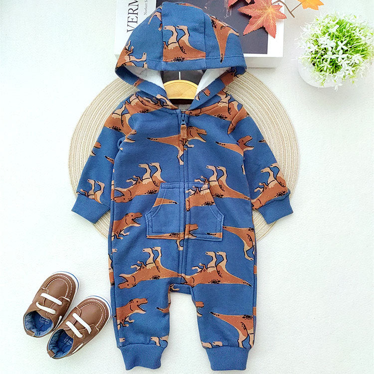 Dinosaur Jumpsuit Outwear Clothes For 24" Reborn Baby Dolls