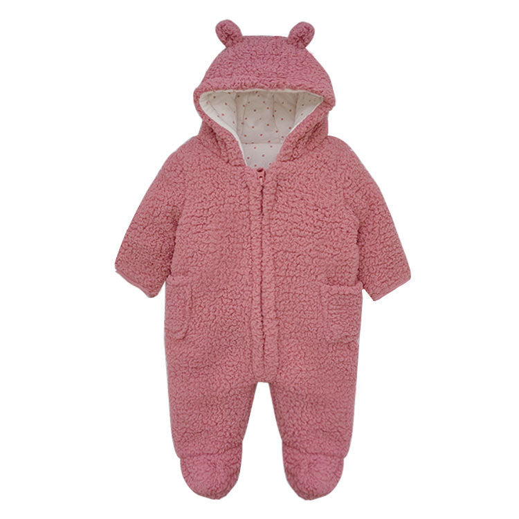 Hooded Warm One Piece Romper Clothes for 22"-24" Reborn Baby Dolls