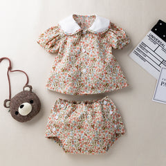 (Buy 1 get 1 at 50% off) Princess-style Floral Suit for 24" Reborn Baby Dolls