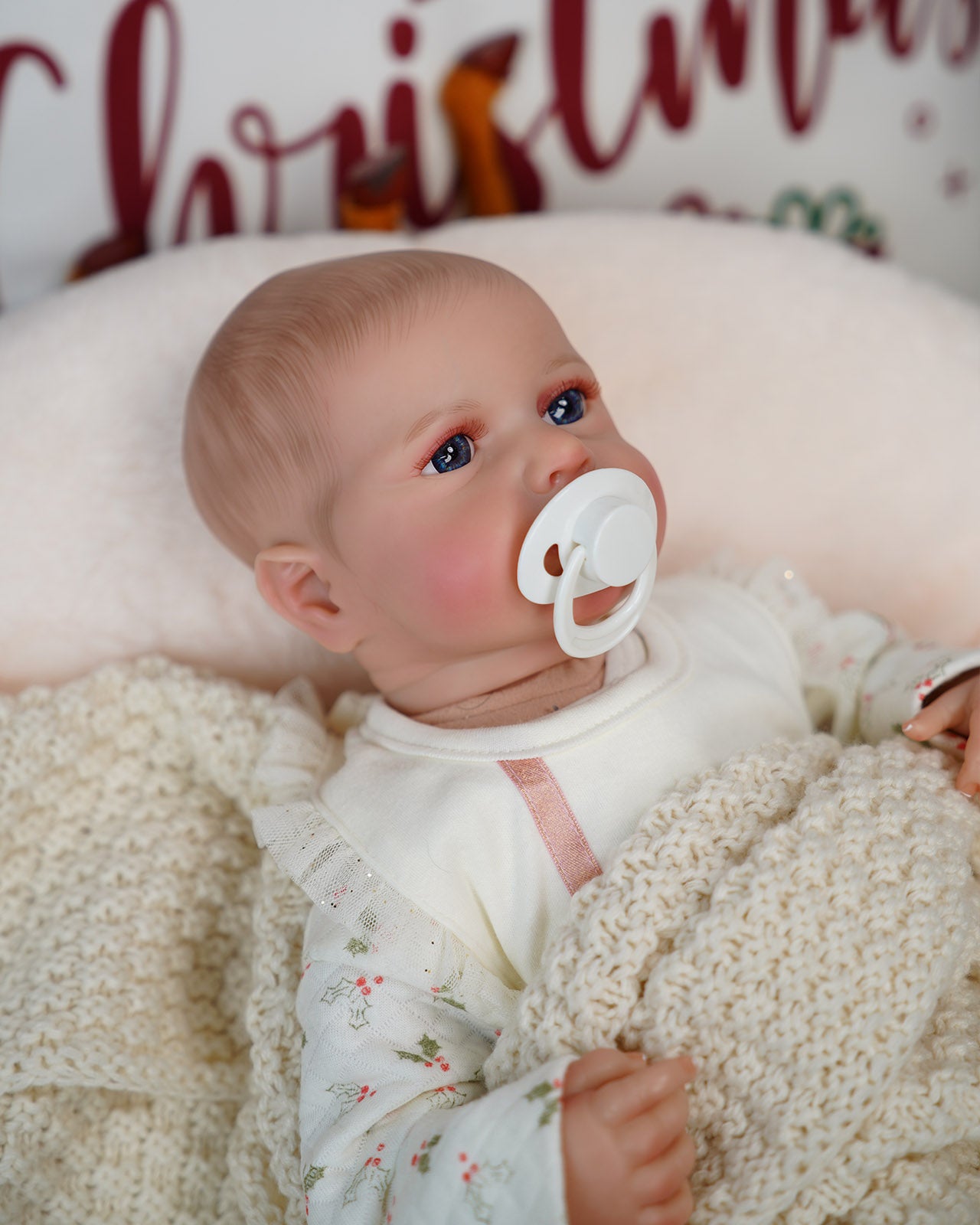 Marian - 20" Reborn Baby Dolls Soft and Cuddly Newborn Girl with Soft Weighted Cloth Body