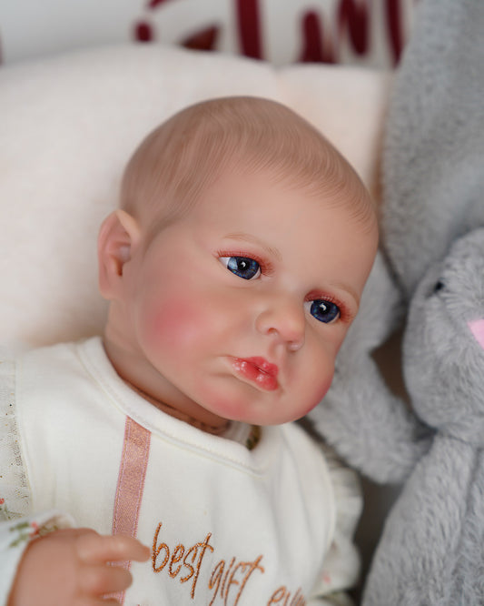 Marian - 20" Reborn Baby Dolls Soft and Cuddly Newborn Girl with Soft Weighted Cloth Body